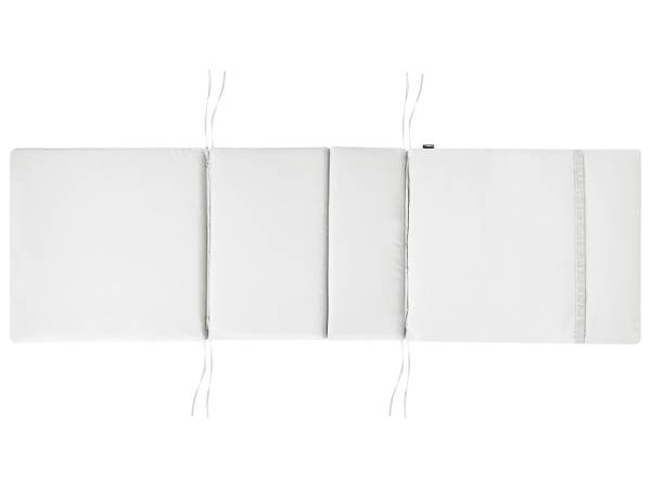 Auflagen TOSCANA Weiß - Textil - 58 x 5 x 189 cm
