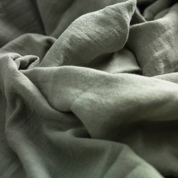Housse de duvet SEMPACH Couleur sauge - 240 x 240 cm