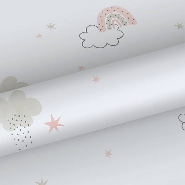 Tapete 640637 Pink - Papier - 53 x 1005 x 53 cm