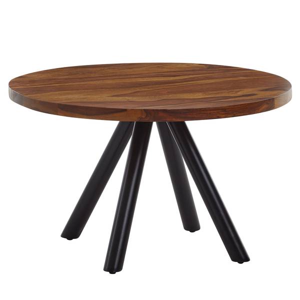 Couchtisch LERICI mit Konusbeinen Braun - Sheesham - 60 x 35 x 60 cm