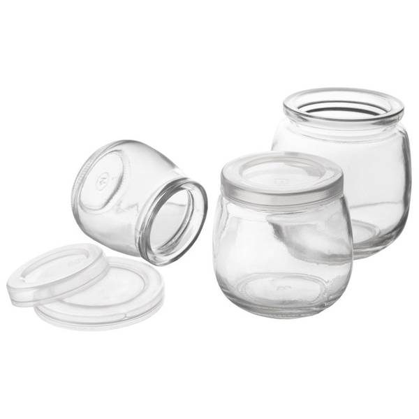 Joghurtglas 12er Set SET414 Glas - 9 x 9 x 9 cm