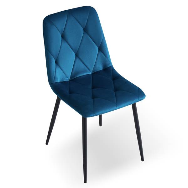 Chaise de salle à manger VICKA Bleu