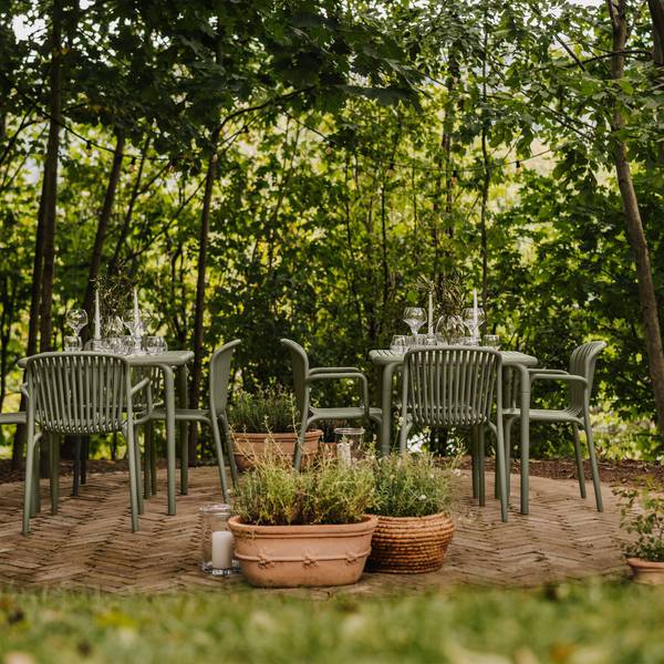 Gartenstühle FICCARI A Olivgrün