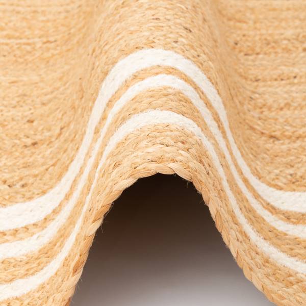 Teppich Jute Salsa Bordüre Cremeweiß - 200 x 300 cm