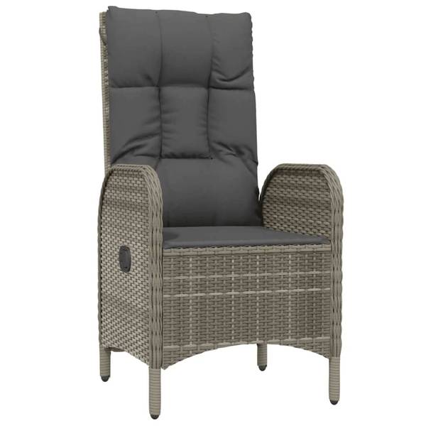 Garten Essgruppe 3029226-3 (7-teilig) Grau - Stahl - 190 x 75 x 90 cm