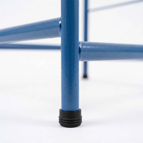 Reifenregal aus Stahl Blau - Breite: 106 cm