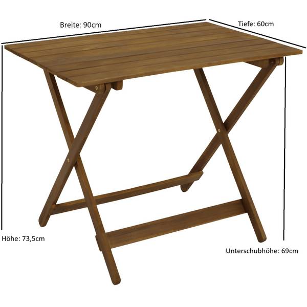 Klapptisch BAHIA kaufen | home24