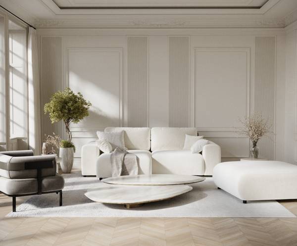 Ecksofa Zanzibar Creme