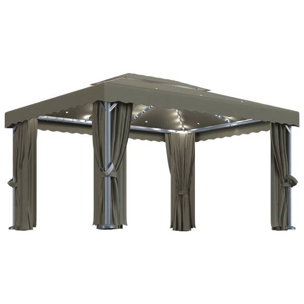 Gartenpavillon 3007840-2 Taupe
