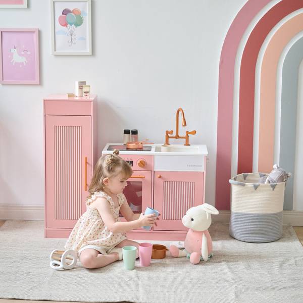Little Chef Kinderküche T-PK-0032-00B Pink