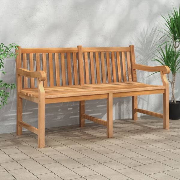 Gartenbank 3007521 Braun - Teakholz - 150 x 92 x 69 cm