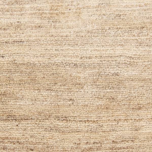 Handgeknüpft Wollteppich Weiß - Wolle - 105 x 2 x 143 cm