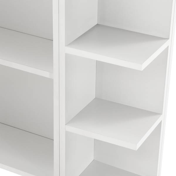 Bad-Hängeschrank Harstad Weiß