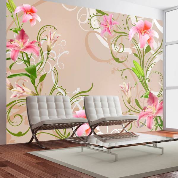 Vliestapete Lilien Lif 400 x 280 cm