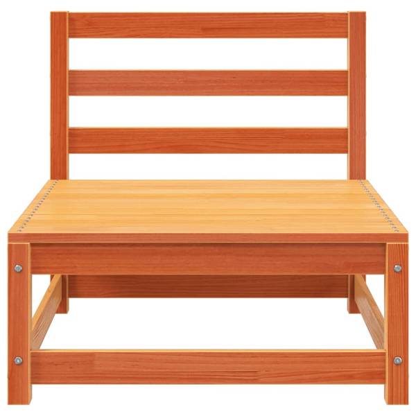 Gartensofa 3007913-5 (3-teilig) Braun - Kiefer - 70 x 67 x 70 cm