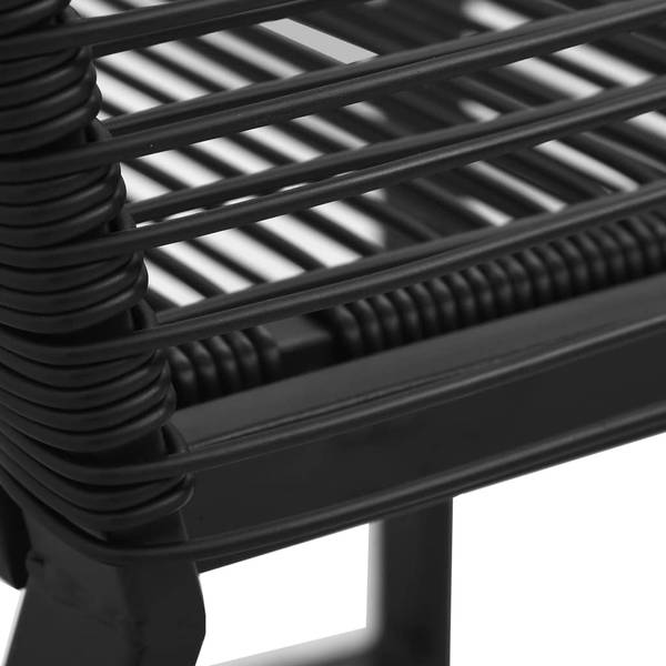 Garten-Essgruppe 3060213 (3-teilig) Schwarz - Stahl - PVC - 80 x 74 x 80 cm
