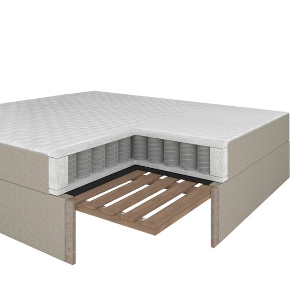 Boxbett MARCO Hellgrau