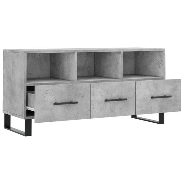 TV-Schrank 3030506 Grau - Eisen - 102 x 50 x 36 cm