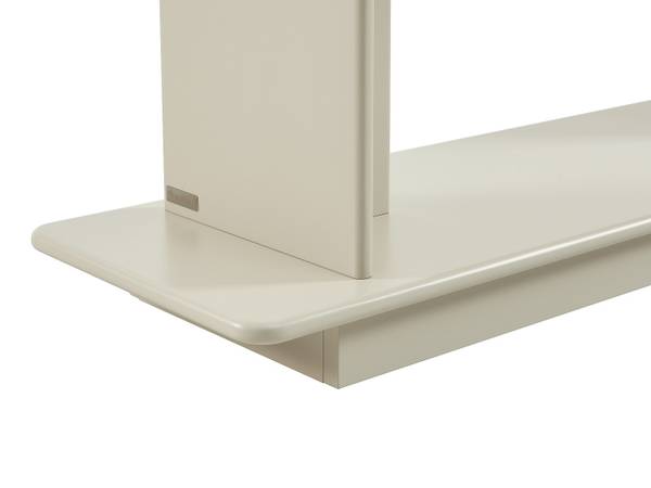 Regal LUSORIA Beige - Holz teilmassiv - 110 x 180 x 35 cm