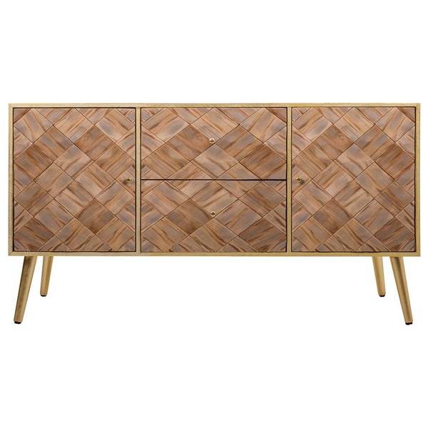 Meuble bas Masaya Marron - Bois manufacturé - 118 x 65 x 41 cm