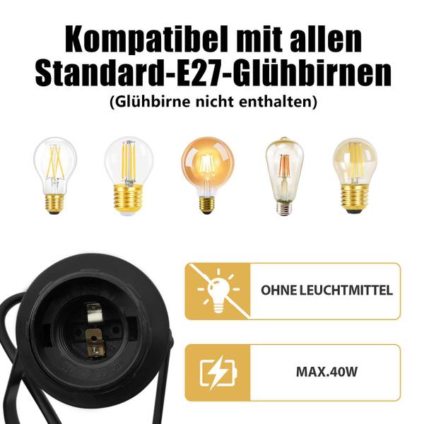 spot plafond LED Jhrm3 Noir