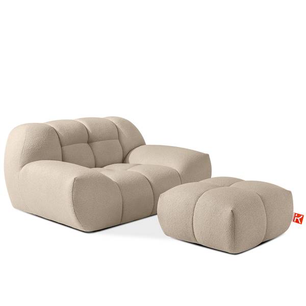 Pouf VENA Beige