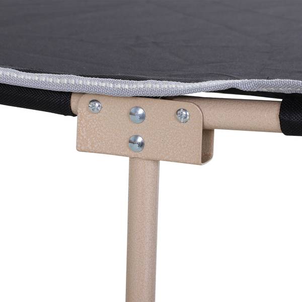 Campingbett A20-116BK Schwarz - Metall - 68 x 52 x 190 cm