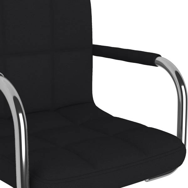Bürostuhl 3011071 Schwarz - Polyester - Stahl - 48 x 86 x 48 cm