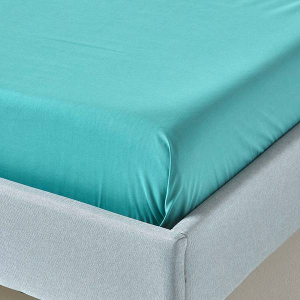 Laken 200TC turquoise - 230 x 255 cm