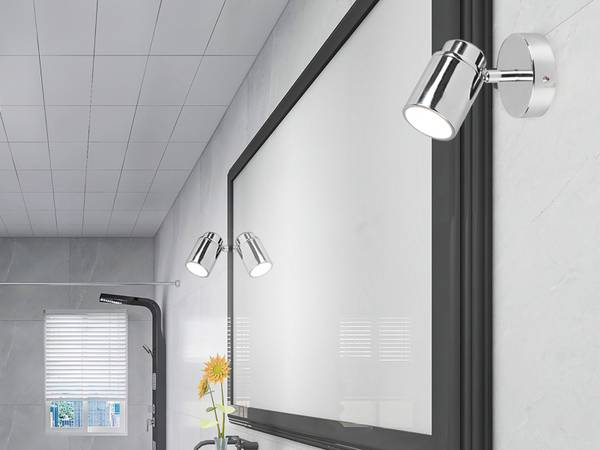 Wandleuchte Calpa Silber