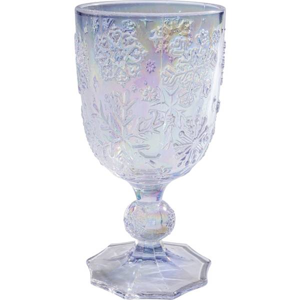 Verres à vin Ice Flowers (lot de 6) Transparent