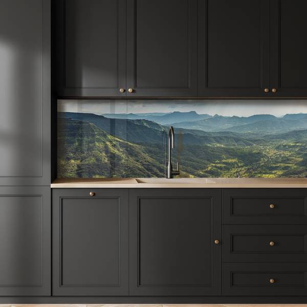 KÜCHENRÜCKWAND Tal 500 x 80 cm