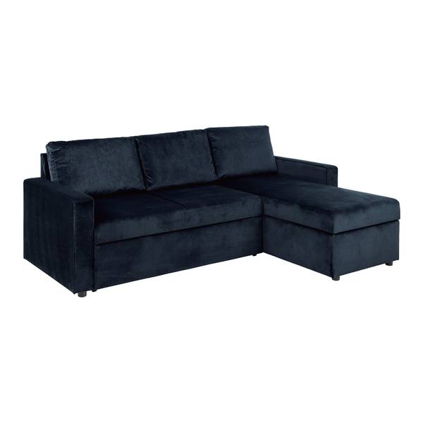 Schlafsofa Sacramento Grau - Baumwollstoff - Polypropylen - 218 x 84 x 155 cm