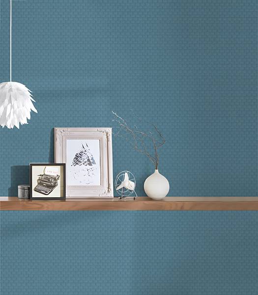 Vliestapete 319084-GU Blau - Kunststoff - 53 x 1 x 1005 cm