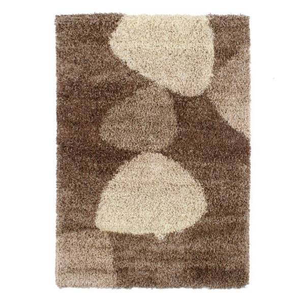 Tapis MAURANNE Marron - Textile - 120 x 170 x 170 cm