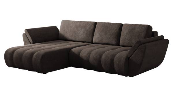 Ecksofa Faro Braun