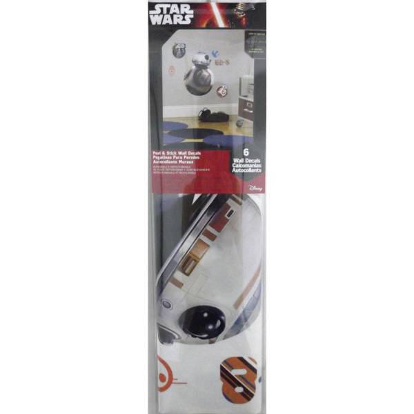 Stickers STAR WARS EP VII DROIDE BB-8 Vinyle - 30 x 49 x 49 cm