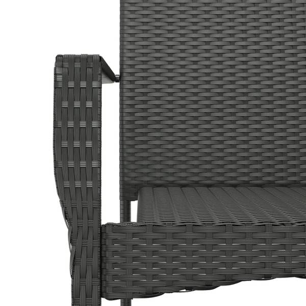 Garten Essgruppe 3029232-2 (5-teilig) Schwarz - Weiß - 80 x 80 cm