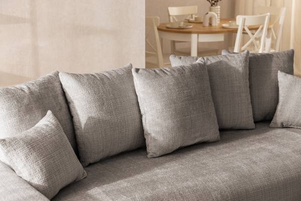 Schlafsofa Calma Taupe - Chenille
