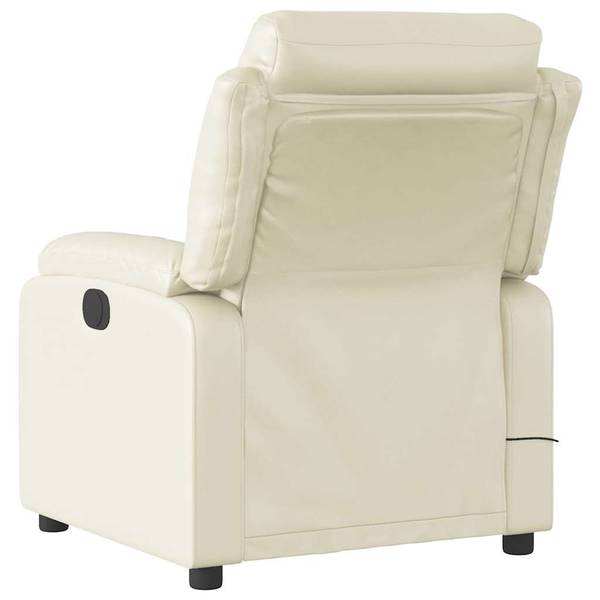 Fauteuil inclinable de massage 3032281-4 Crème - Blanc