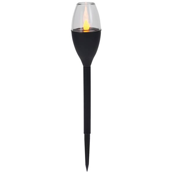 Solarlampe SOLA Schwarz - Kunststoff - 6 x 38 x 38 cm