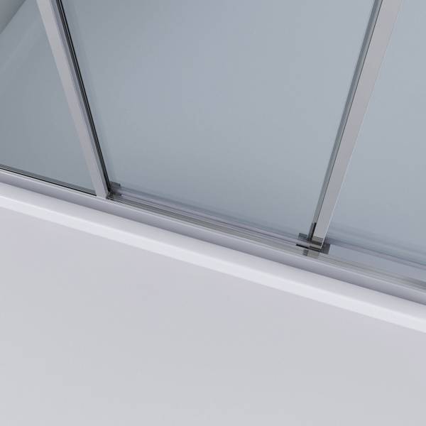 Dusch-Schiebetür 3 teilige Nischentür Breite: 90 cm