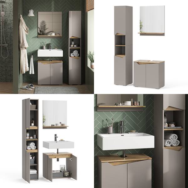 Badmeubel set Marelle 47698, set van 3 kopen | home24