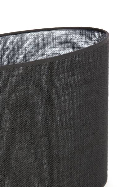 Lampenschirm SENDAI Schwarz - Stahl - 15 x 25 x 30 cm