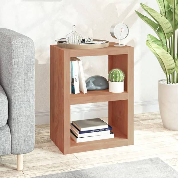 Beistelltisch D944 Braun - Massivholz - 30 x 60 x 45 cm