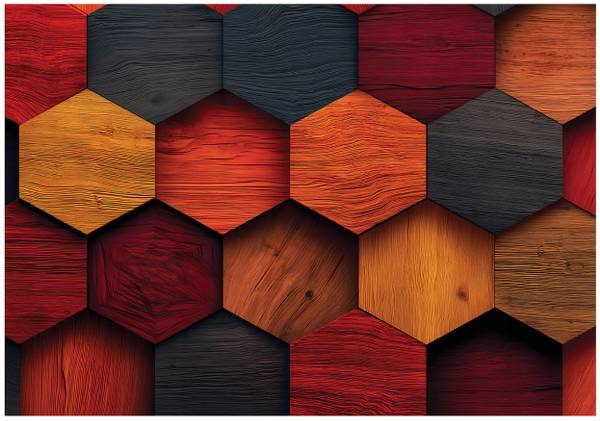 Fotobehang hout 200 x 140 cm