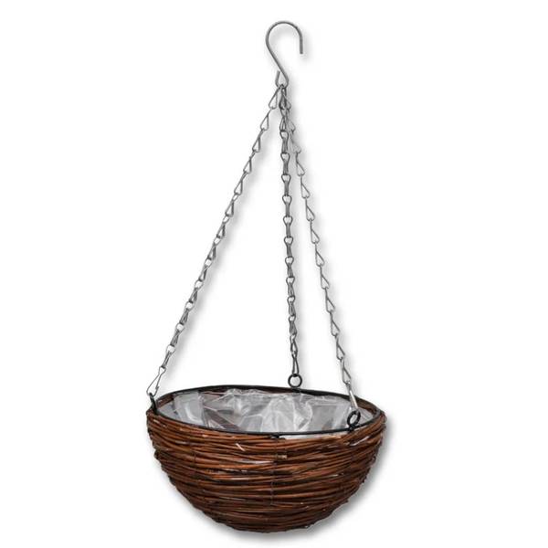 Blumentopf 140915 (4-teilig) Braun - Weide - 25 x 13 x 25 cm