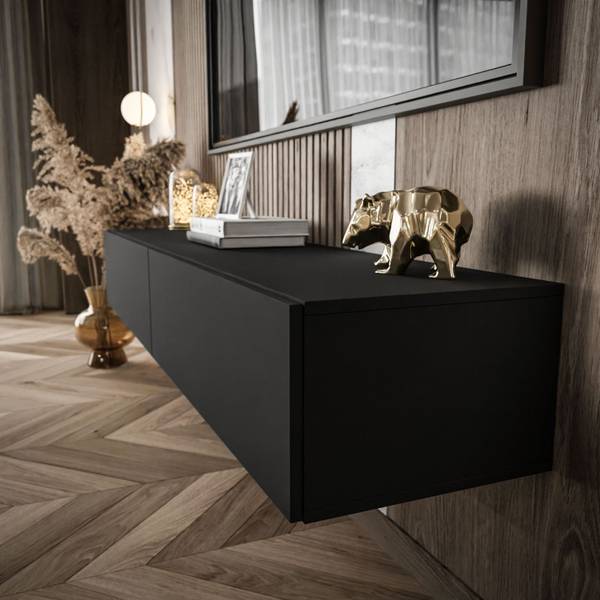 RTV Schrank COLETTE Schwarz