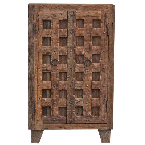 Highboard Martil Braun - Mango - 80 x 130 x 40 cm