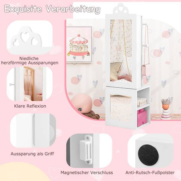 Schmuckschrank TK32538 Weiß